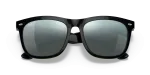 แว่นกันแดด Rayban RB4260D-601/30 Black Silver Mirror Rayban RB4260D-601/30 close-up ด้านหน้า