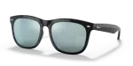 แว่นกันแดด Rayban RB4260D-601/30 Black Silver Mirror Rayban RB4260D-601/30 แว่นกันแดดทรงสี่เหลี่ยมจัตุรัสสีดำเลนส์มิเรอร์เงิน ยูนิเซ็กซ์