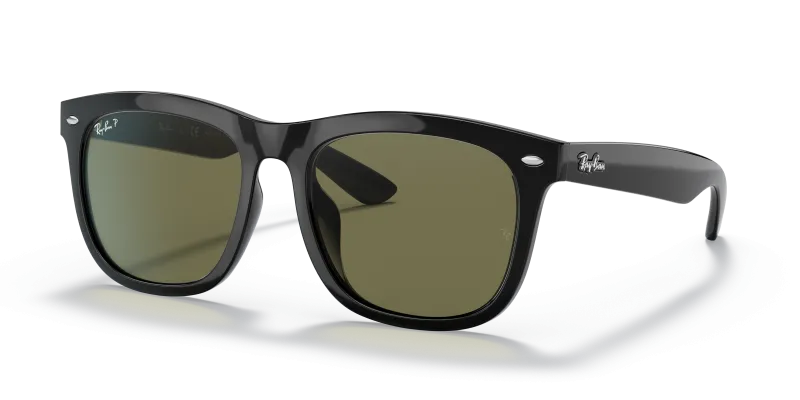 Rayban RB4260D-601/9A แว่นกันแดดทรงสี่เหลี่ยมจัตุรัสสีดำเลนส์โพลาไรซ์ G-15 เขียว ยูนิเซ็กซ์