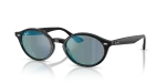 Rayban RB4315 601/8O แว่นกันแดดเลนส์มิเรอร์น้ำตาลสะท้อนฟ้าเทอร์ควอยซ์ ทุกเพศ