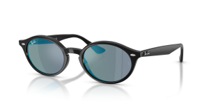 Rayban RB4315 601/8O แว่นกันแดดเลนส์มิเรอร์น้ำตาลสะท้อนฟ้าเทอร์ควอยซ์ ทุกเพศ