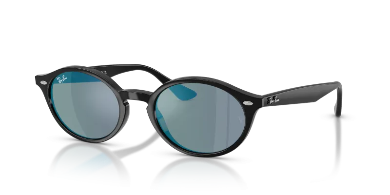 Rayban RB4315 601/8O แว่นกันแดดเลนส์มิเรอร์น้ำตาลสะท้อนฟ้าเทอร์ควอยซ์ ทุกเพศ