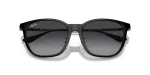 แว่นกันแดด Rayban RB4333D-601/8G Black Grey Gradient Rayban RB4333D 601/8G close-up ด้านหน้า