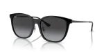 แว่นกันแดด Rayban RB4333D-601/8G Black Grey Gradient Rayban RB4333D 601/8G แว่นกันแดดทรงสี่เหลี่ยมจัตุรัสโอเวอร์ไซส์ เลนส์เทาไล่ระดับ ทั้งสองเพศ