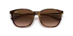 แว่นกันแดด Rayban RB4333D-710/13 Light Havana Brown Gradient Rayban RB4333D 710/13 close-up ด้านหน้า