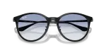 แว่นกันแดด Rayban RB4334D-601/19 Black Light Blue Gradient Rayban RB4334D 601/19 close-up ด้านหน้า