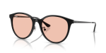 Rayban RB4334D 601/5 แว่นกันแดดทรงสี่เหลี่ยมจัตุรัสสีดำเลนส์ชมพูอ่อน ทั้งชายและหญิง