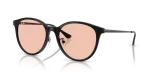 Rayban RB4334D 601/5 แว่นกันแดดทรงสี่เหลี่ยมจัตุรัสสีดำเลนส์ชมพูอ่อน ทั้งชายและหญิง