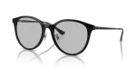 Rayban RB4334D 601/87 แว่นกันแดดทรงสี่เหลี่ยมจัตุรัสสีดำเลนส์เทาอ่อน ทั้งชายและหญิง