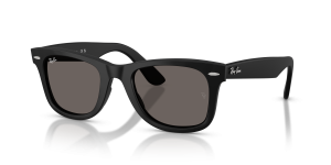 แว่นกันแดด Rayban RB4340-601SB1 มุมเฉียง สีดำด้าน สำหรับทุกเพศ