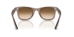 แว่นกันแดด Rayban Wayfarer Ease RB4340-682751 Transparent Light Brown Clear To Brown Gradient แว่นกันแดด Rayban RB4340-682751 ขาแว่นด้านใน