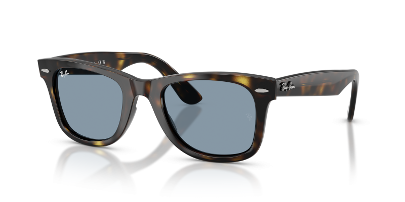 แว่นกันแดด Rayban RB4340-710/56 มุมเฉียง สีฮาวานา สำหรับทุกเพศ