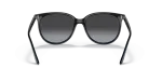แว่นกันแดด Rayban RB4378F-601/8G Black Grey Gradient Rayban RB4378F 601/8G ขาแว่นด้านใน
