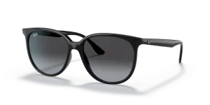 Rayban RB4378F 601/8G แว่นกันแดดเลนส์เทาไล่ระดับ สำหรับผู้หญิง