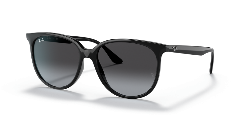 Rayban RB4378F 601/8G แว่นกันแดดเลนส์เทาไล่ระดับ สำหรับผู้หญิง