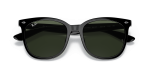 Rayban RB4379D-601/71 601/71 close-up ด้านหน้า