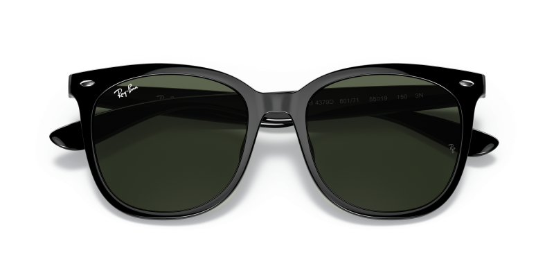Rayban RB4379D-601/71 601/71 close-up ด้านหน้า