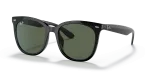 แว่นกันแดด Rayban RB4379D-601/71 Black Dark Green Rayban RB4379D-601/71 601/71 แว่นกันแดดทรงสี่เหลี่ยม L สีดำเลนส์เขียวเข้ม ยูนิเซ็กซ์