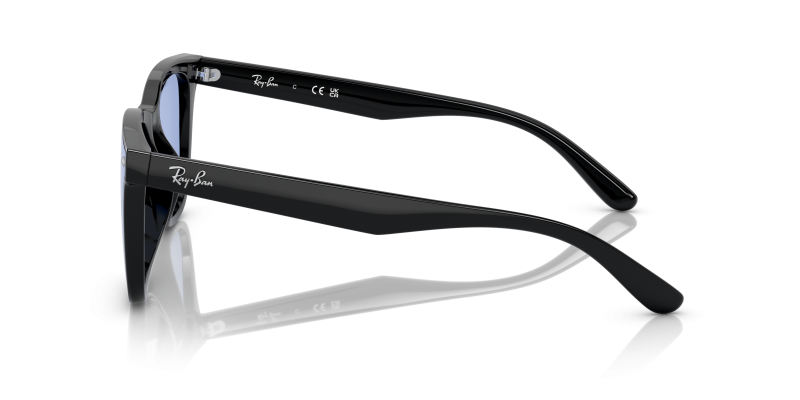 แว่นกันแดด Rayban RB4391D 601/80 มุมข้าง ทรงเหลี่ยมไซซ์ใหญ่พิเศษ