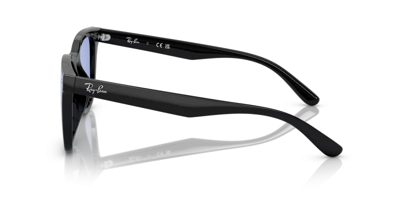 แว่นกันแดด Rayban RB4391D 601/80 มุมข้าง ทรงเหลี่ยมไซซ์ใหญ่พิเศษ
