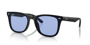 Rayban RB4391D 601/80 แว่นกันแดดสีดำเลนส์น้ำเงิน ยูนิเซ็กซ์
