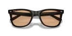 แว่นกันแดด Rayban RB4391D-601/93 Black Brown Rayban RB4391D-601/93 601/93 close-up ด้านหน้า
