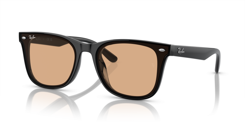 Rayban RB4391D-601/93 601/93 แว่นกันแดดทรงสี่เหลี่ยม XL เลนส์สีน้ำตาลอ่อน ยูนิเซ็กซ์
