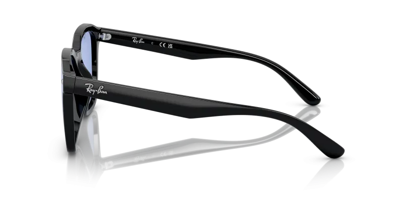 แว่นกันแดด Rayban RB4392D 601/80 มุมข้าง ขาแว่นสีดำคานต่ำ