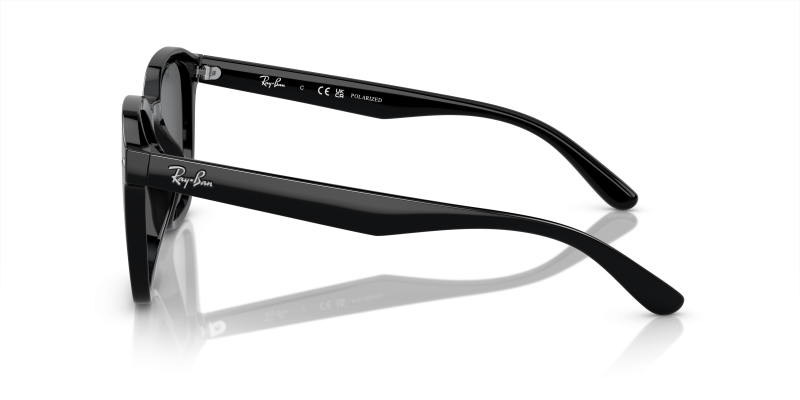 แว่นกันแดด Rayban RB4392D 601/81 มุมข้าง ทรงเหลี่ยมไซซ์ใหญ่พิเศษ