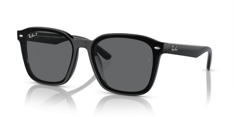 Rayban RB4392D 601/81 แว่นกันแดดสีดำเลนส์โพลาไรซ์เทาเข้ม ยูนิเซ็กซ์