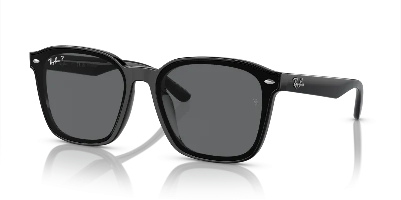 Rayban RB4392D 601/81 แว่นกันแดดสีดำเลนส์โพลาไรซ์เทาเข้ม ยูนิเซ็กซ์
