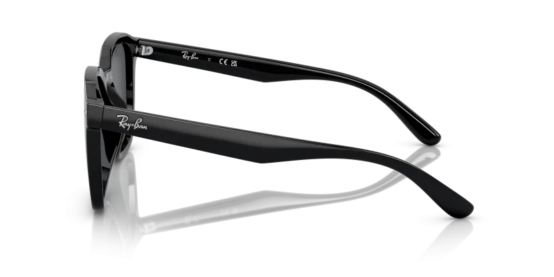 แว่นกันแดด Rayban RB4392D 601/87 มุมข้าง ขาแว่นสีดำคานต่ำ