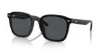 แว่นกันแดด Rayban RB4392D-601/87 Black Dark Grey Rayban RB4392D 601/87 แว่นกันแดดสีดำเลนส์เทาเข้ม ทรงสี่เหลี่ยม XXL