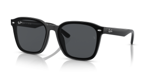 Rayban RB4392D 601/87 แว่นกันแดดสีดำเลนส์เทาเข้ม ทรงสี่เหลี่ยม XXL