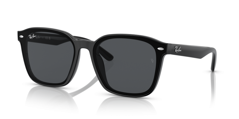 Rayban RB4392D 601/87 แว่นกันแดดสีดำเลนส์เทาเข้ม ทรงสี่เหลี่ยม XXL