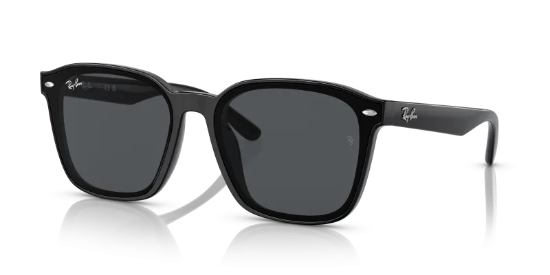 แว่นกันแดด Rayban RB4392D-601/87 Black Dark Grey Rayban RB4392D 601/87 แว่นกันแดดสีดำเลนส์เทาเข้ม ทรงสี่เหลี่ยม XXL