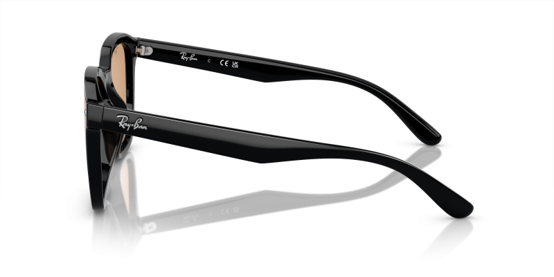 แว่นกันแดด Rayban RB4392D 601/93 มุมข้าง ขาแว่นสีดำคานต่ำ