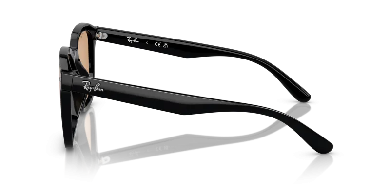 แว่นกันแดด Rayban RB4392D 601/93 มุมข้าง ขาแว่นสีดำคานต่ำ