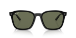 แว่นกันแดด Rayban RB4392D-601/9A Black Dark Green Polarized Rayban RB4392D 601/9A ด้านหน้า