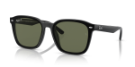 แว่นกันแดด Rayban RB4392D-601/9A Black Dark Green Polarized Rayban RB4392D 601/9A แว่นกันแดดโพลาไรซ์สีดำเลนส์เขียวเข้ม ทรงสี่เหลี่ยม XXL