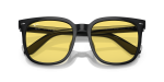 แว่นกันแดด Rayban RB4401D-601/85 Black Yellow Rayban RB4401D 601/85 close-up ด้านหน้า