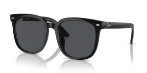 Rayban RB4401D 601/87 แว่นกันแดดสีดำเลนส์เทาเข้ม ทรงสี่เหลี่ยม มี 2 ไซซ์