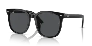 Rayban RB4401D 601/87 แว่นกันแดดสีดำเลนส์เทาเข้ม ทรงสี่เหลี่ยม มี 2 ไซซ์