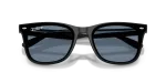 แว่นกันแดด Rayban RB4420-601/2V Black Polarized Dark Blue แว่นกันแดด Rayban RB4420-601/2V close-up ด้านหน้า