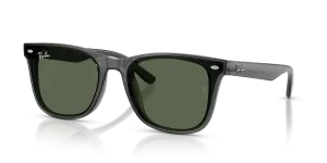 แว่นกันแดด Rayban RB4420-691971 มุมเฉียง สีเทาโปร่งใส สำหรับทุกเพศ