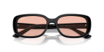 แว่นกันแดด Rayban RB4421D-667784 Black Dark Pink Rayban RB4421D-667784 667784 close-up ด้านหน้า