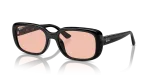 แว่นกันแดด Rayban RB4421D-667784 Black Dark Pink Rayban RB4421D-667784 667784 มุมเอียง 3/4