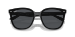 แว่นกันแดด Rayban RB4423D-601/87 Black Dark Grey Rayban RB4423D 601/87 close-up ด้านหน้า