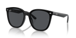 แว่นกันแดด Rayban RB4423D-601/87 Black Dark Grey Rayban RB4423D 601/87 แว่นกันแดดสีดำเลนส์เทาเข้ม ทรงสี่เหลี่ยม XL