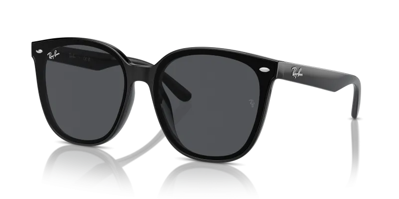 แว่นกันแดด Rayban RB4423D-601/87 Black Dark Grey Rayban RB4423D 601/87 แว่นกันแดดสีดำเลนส์เทาเข้ม ทรงสี่เหลี่ยม XL